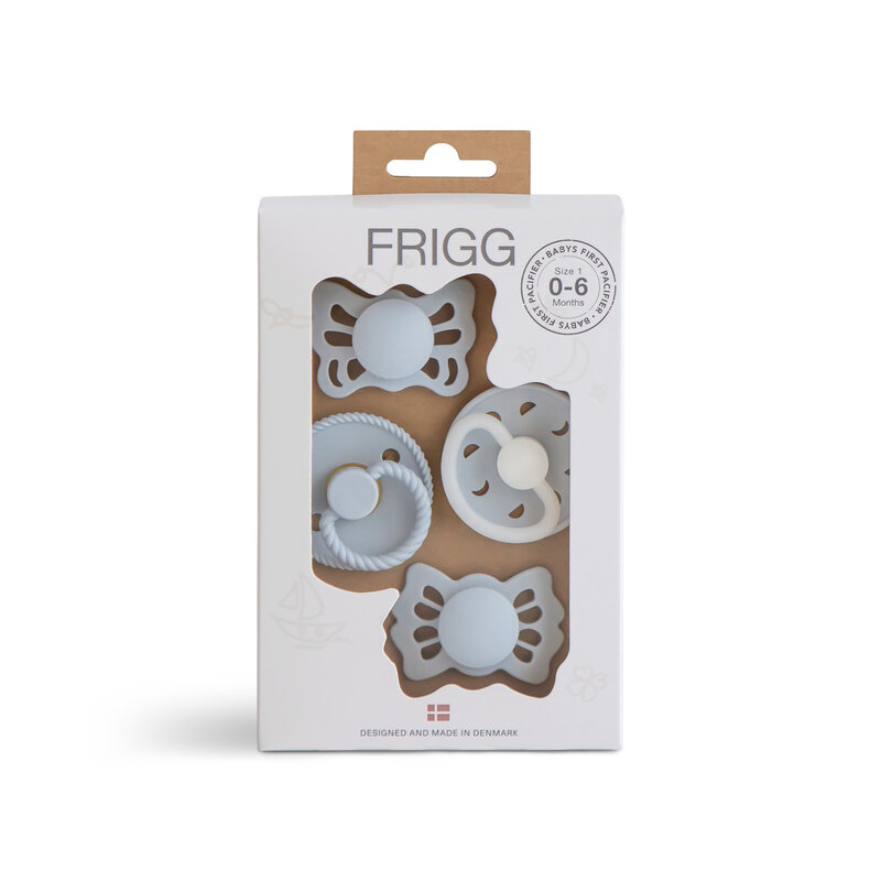 Frigg Pacifier Starter Pack Powder Blue NIGHT