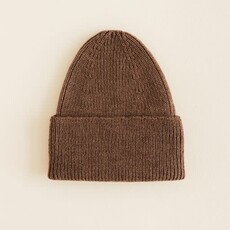 Hvid Beanie Fonzie Mocha