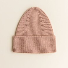 Hvid Beanie Fonzie Rose