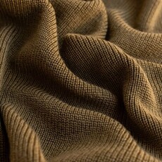 Hvid Deken Felix Mustard