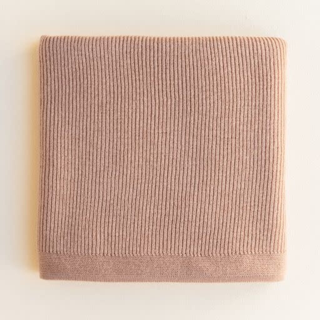 Hvid Deken Felix Rose