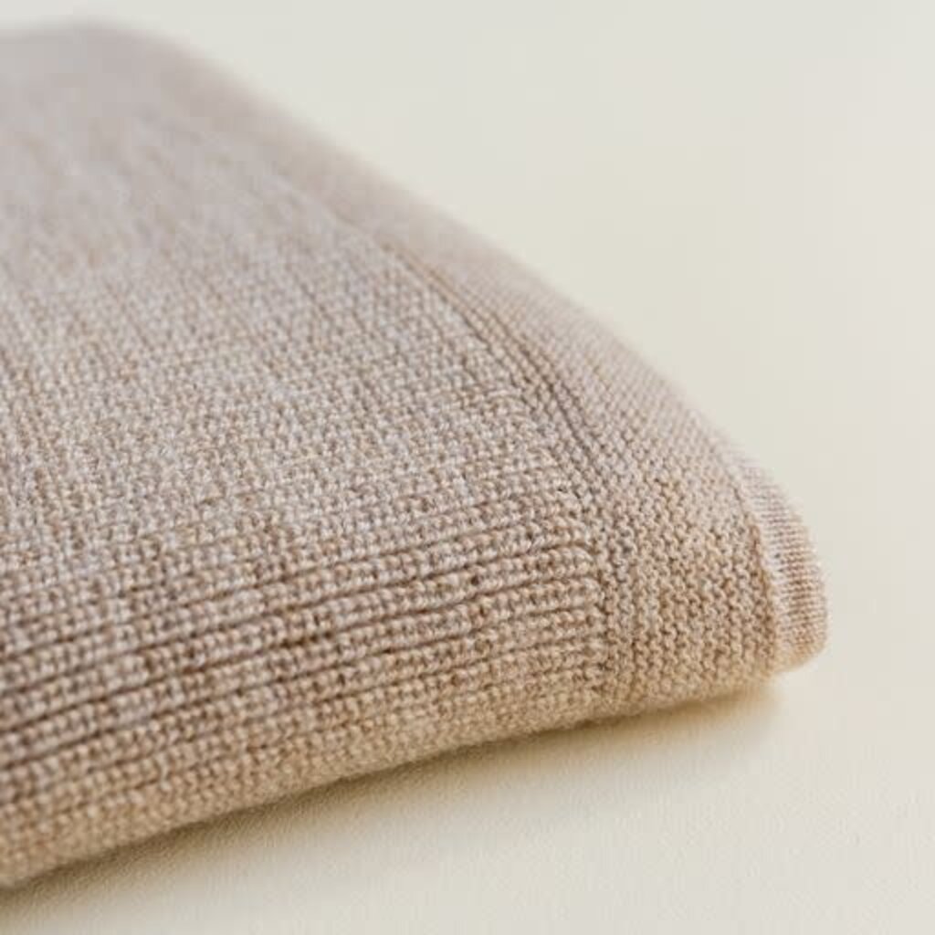 Hvid Deken Felix Sand