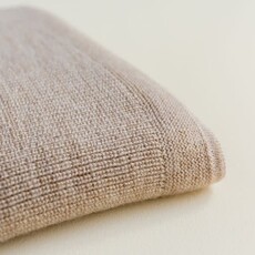 Hvid Deken Felix Sand