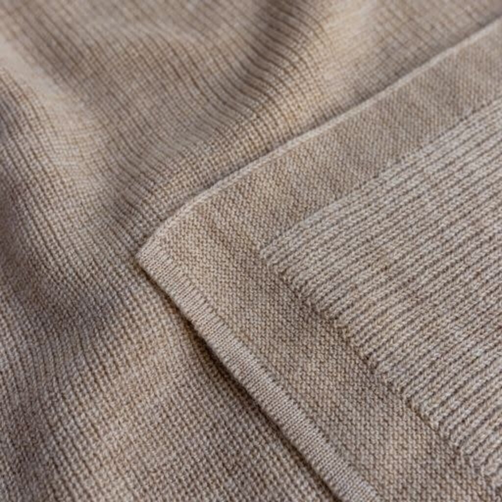 Hvid Deken Felix Sand