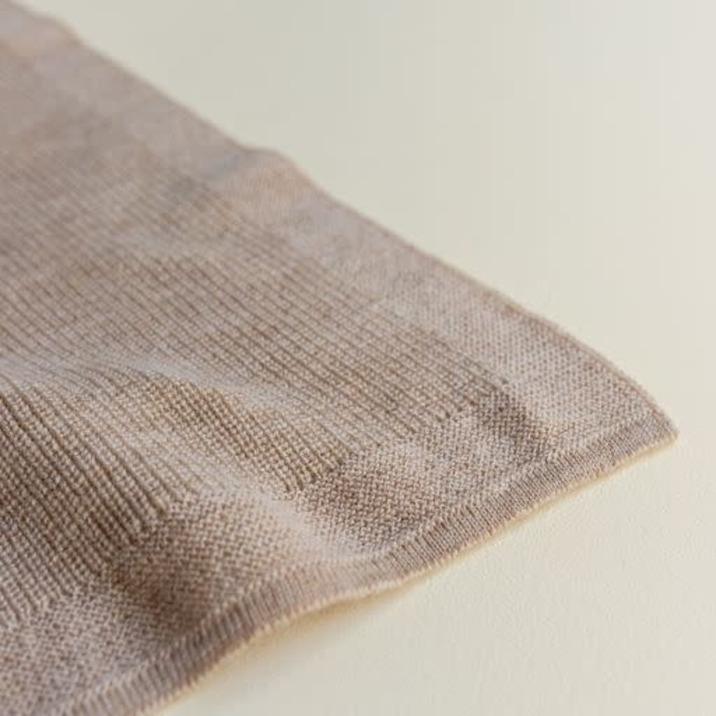 Hvid Deken Felix Sand