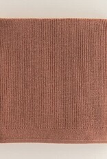 Hvid Deken Felix Terracotta