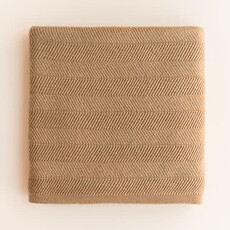 Hvid Deken Freddie Ochre