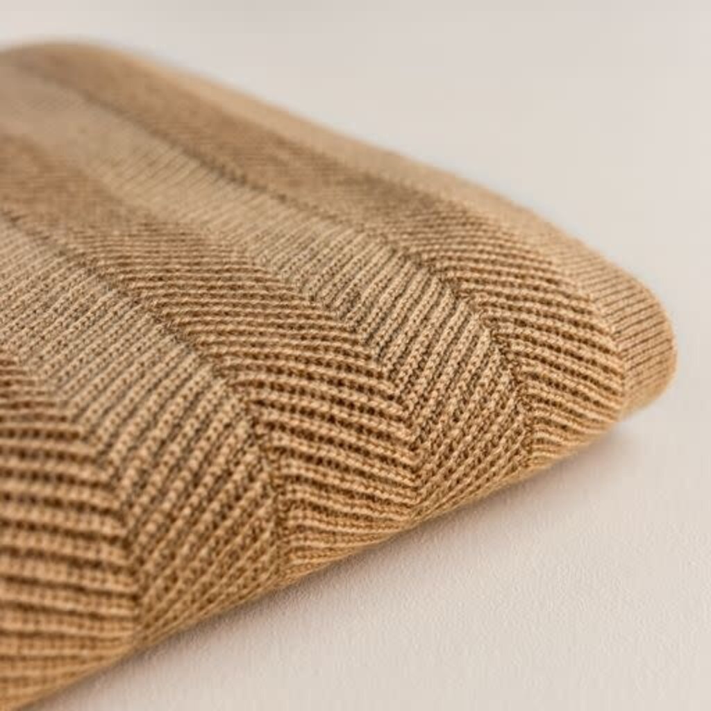 Hvid Deken Freddie Ochre