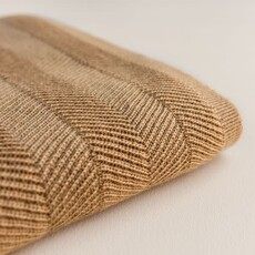 Hvid Deken Freddie Ochre