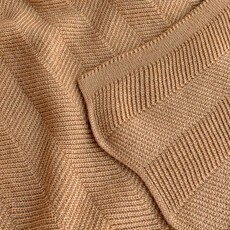 Hvid Deken Freddie Ochre