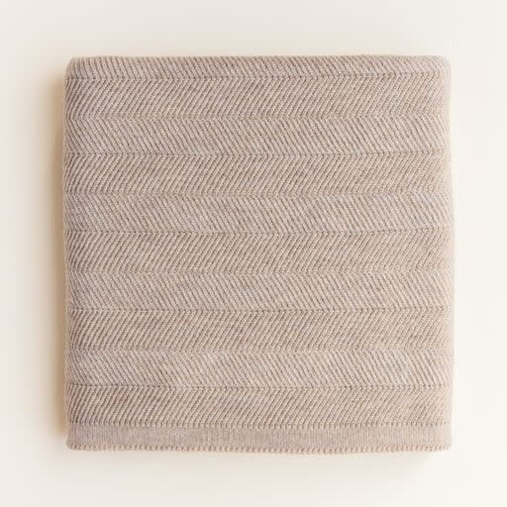 Hvid Deken Freddie Sand