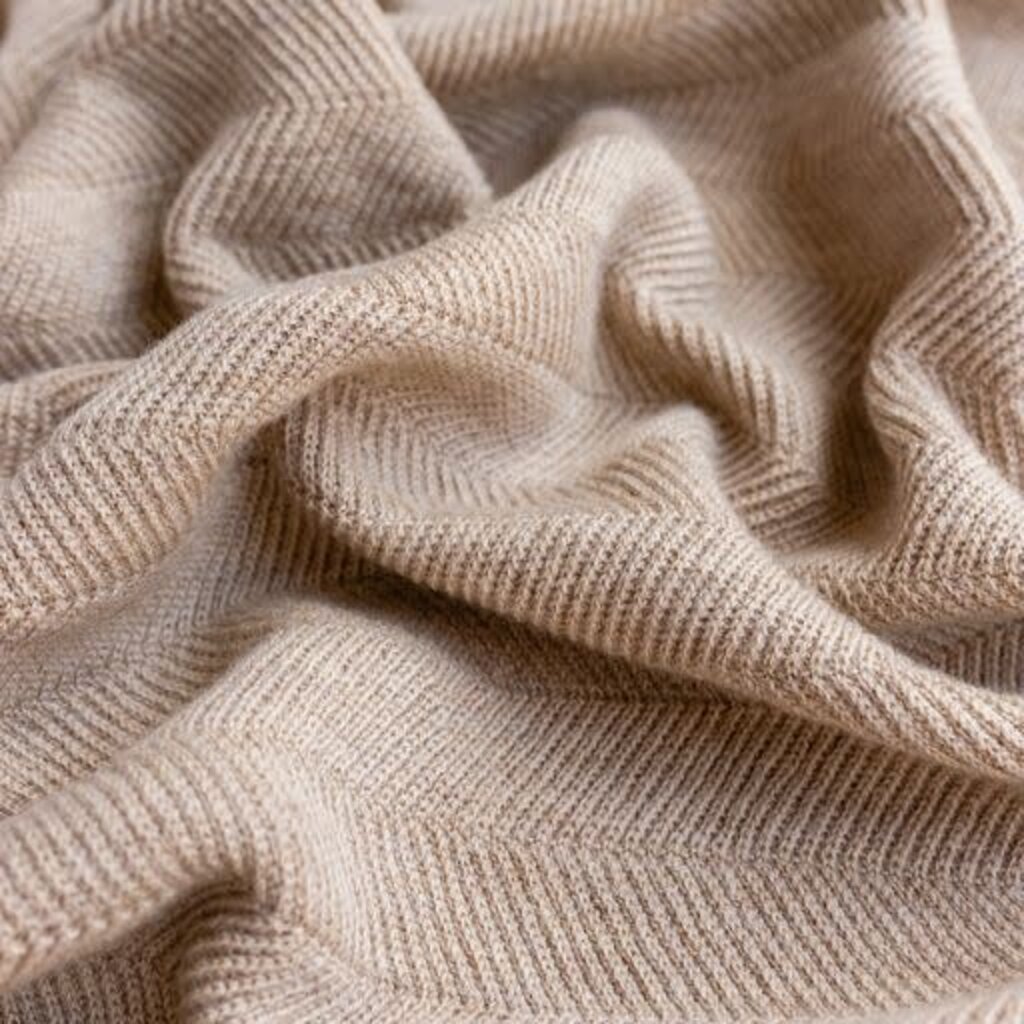 Hvid Deken Freddie Sand