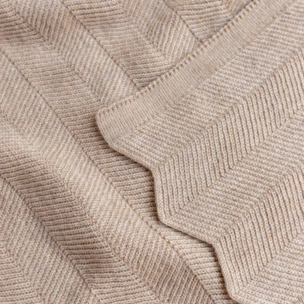 Hvid Deken Freddie Sand