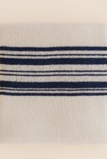 Hvid Deken Gilbert Off-White/Blue