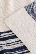 Hvid Deken Gilbert Off-White/Blue