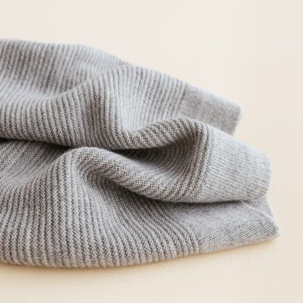 Hvid Deken Gust Grey Melange