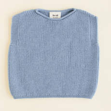 Hvid Vest Harvey light blue