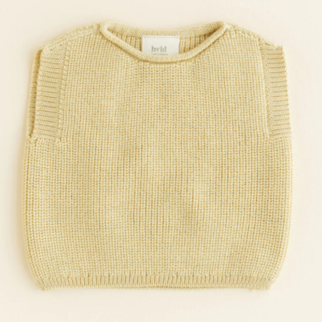 Hvid Vest Harvey light-yellow