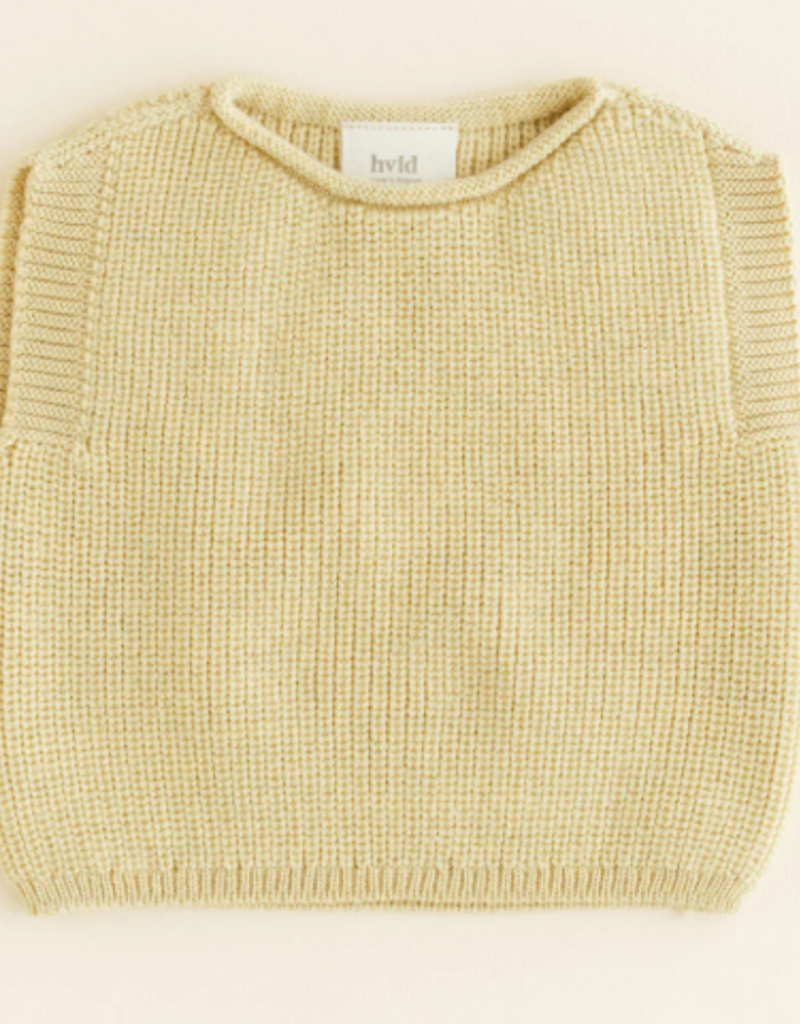 Hvid Vest Harvey light-yellow