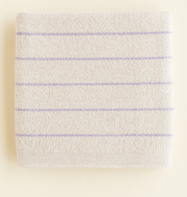 Hvid blanket Harry cream/lilac