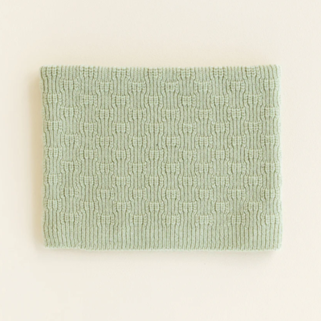 Hvid tube scarf Gigi mint