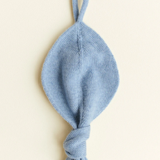 Hvid titi comforter holder light blue