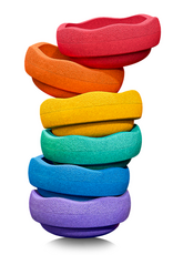 Stapelstein CLASSIC SET - RAINBOW - 6 stenen
