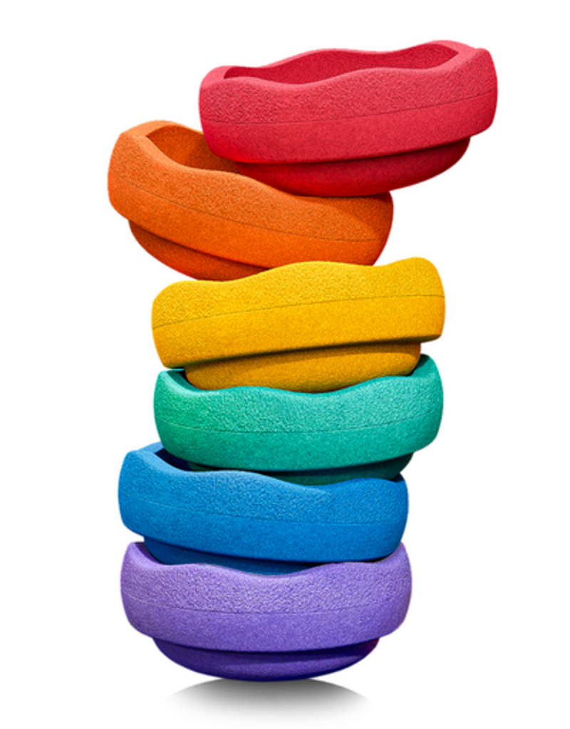 Stapelstein CLASSIC SET - RAINBOW - 6 stenen