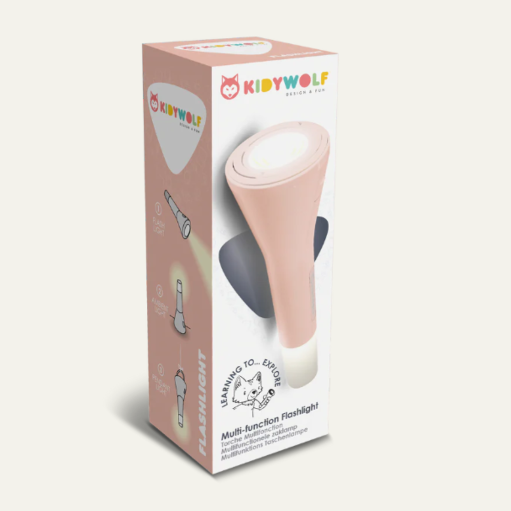 Kidywolf  Kidyflashlight - Multifunctionele zaklamp - Blauw