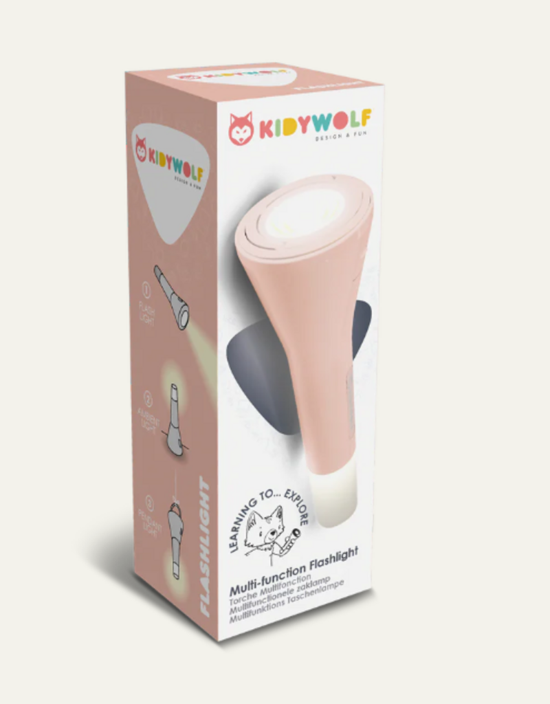 Kidywolf  Kidyflashlight - Multifunctionele zaklamp - Blauw