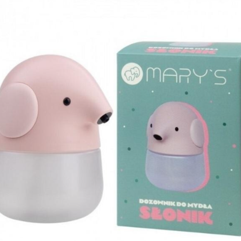 Mary's Copy of Soap Dispenser Elephant Blue
