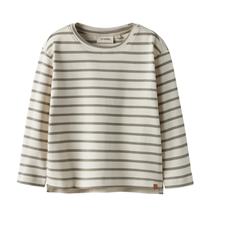 Lil' Atelier Nmmlimia Ls Loose Top Lil Noos Turtledove Overland Trek