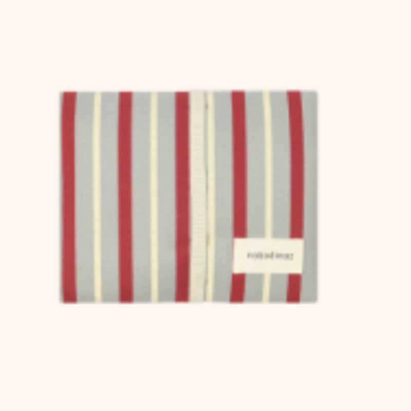 Nobodinoz Stories Ltd Changing Pad 45X67 Blue Red Stripes