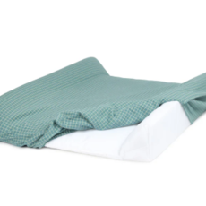 Nobodinoz Stories Ltd Changing Cover 50X70 Teal Cream Grid