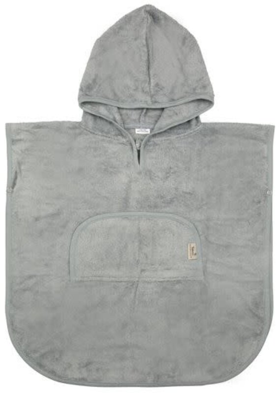 Timboo Poncho V-Neck Moon Blue