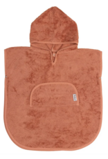 Timboo PONCHO V-neck - SUNRISE ORANGE