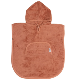 Timboo PONCHO V-neck - SUNRISE ORANGE