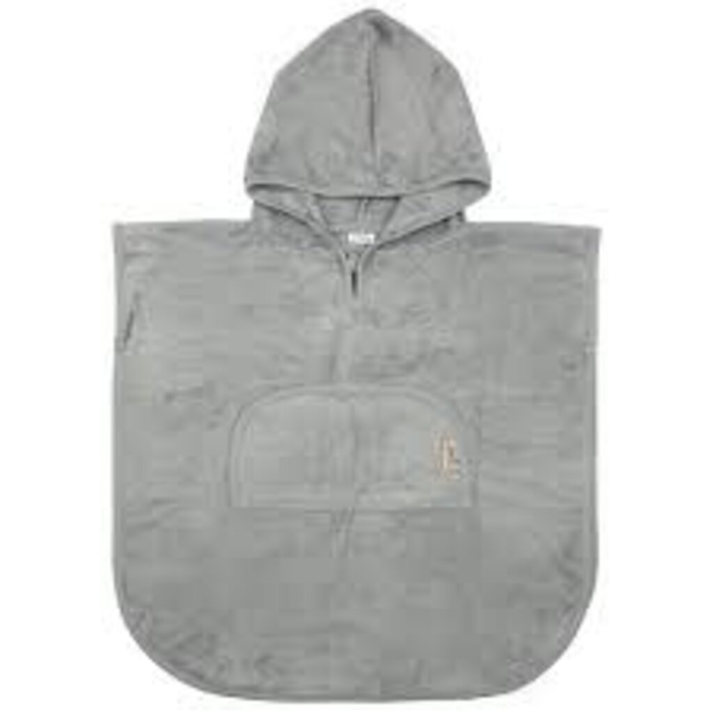Timboo Poncho V-Neck Moon Blue