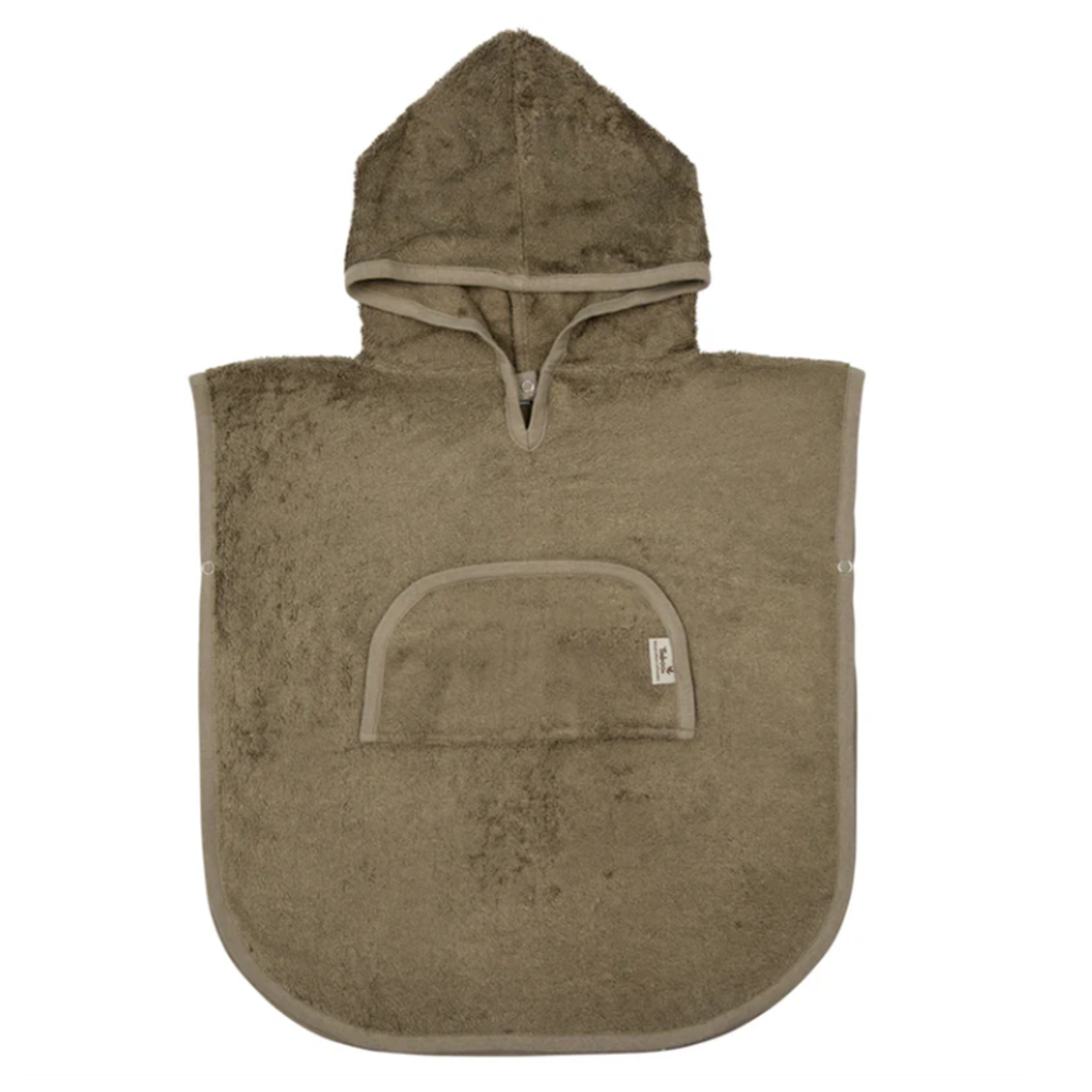 Timboo PONCHO V-neck - JUNGLE GREEN