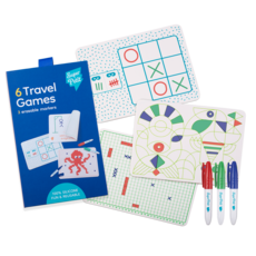 Super Petit Travel game 3 mini reversible silicone mats + 3 erasable markers included