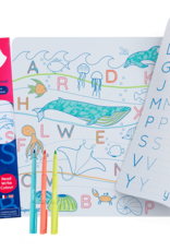 Super Petit Ocean Alphabet letters Reversible