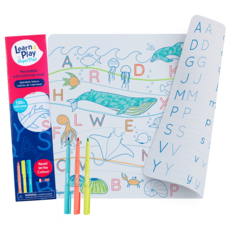 Super Petit Ocean Alphabet letters Reversible