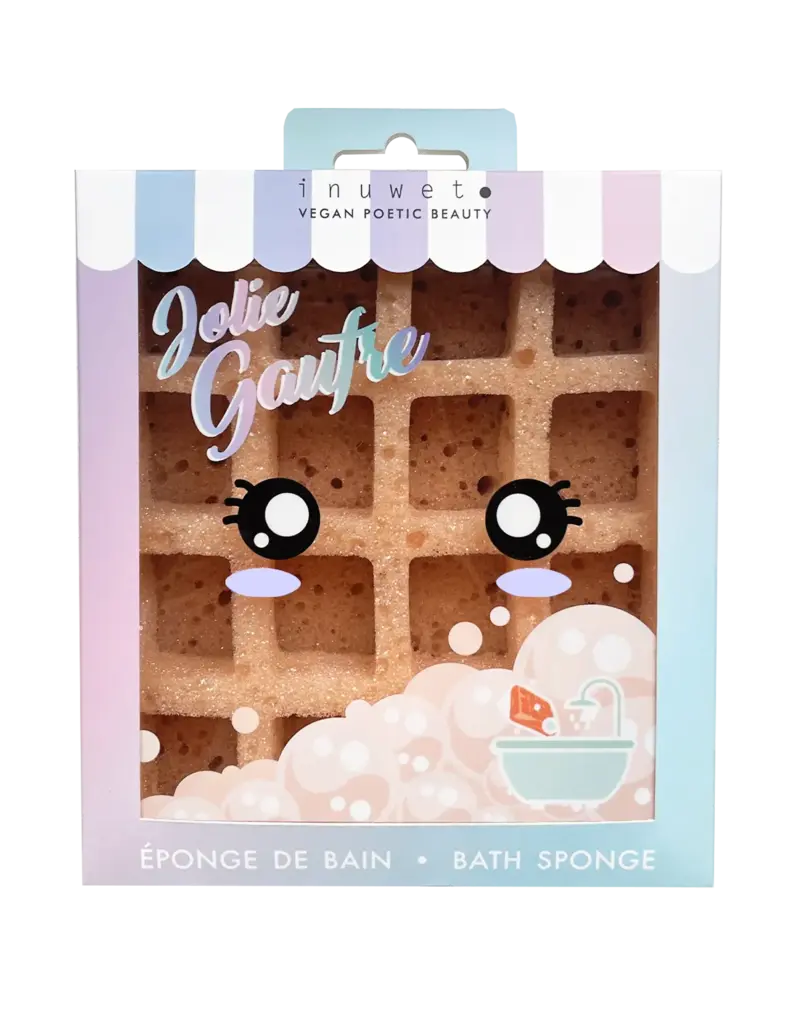 Inuwet SPONS WAFEL EPONGE GAUFRE   WAFFLE SPONGE