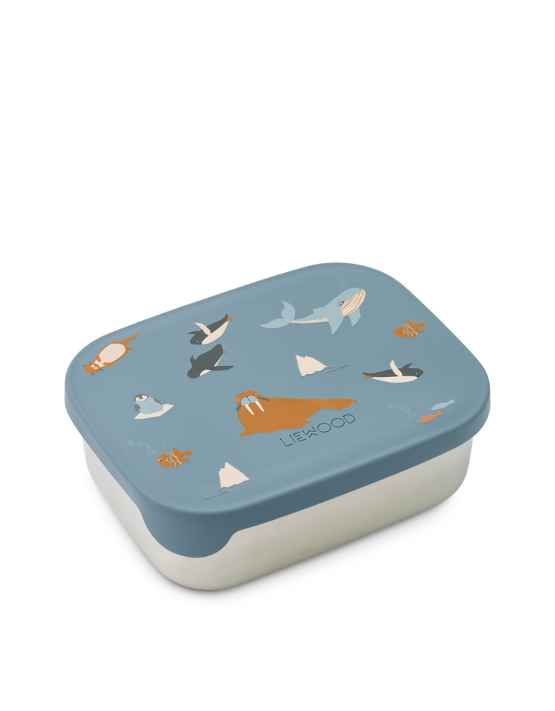 Liewood Arthur Printed Lunchbox Arctic Sea /  Ocean view