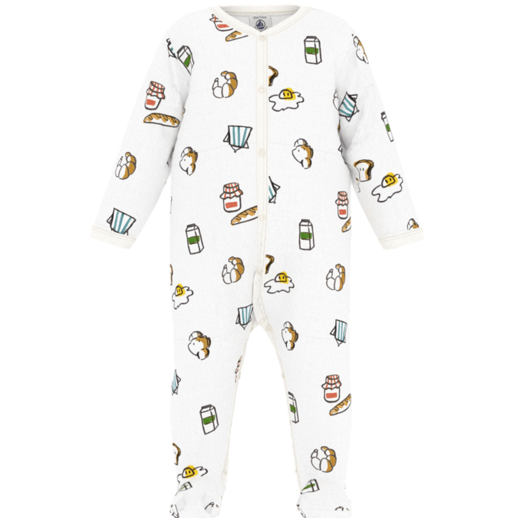Petit Bateau Dors Bien Y Marshmallow/Multico A0Dsc