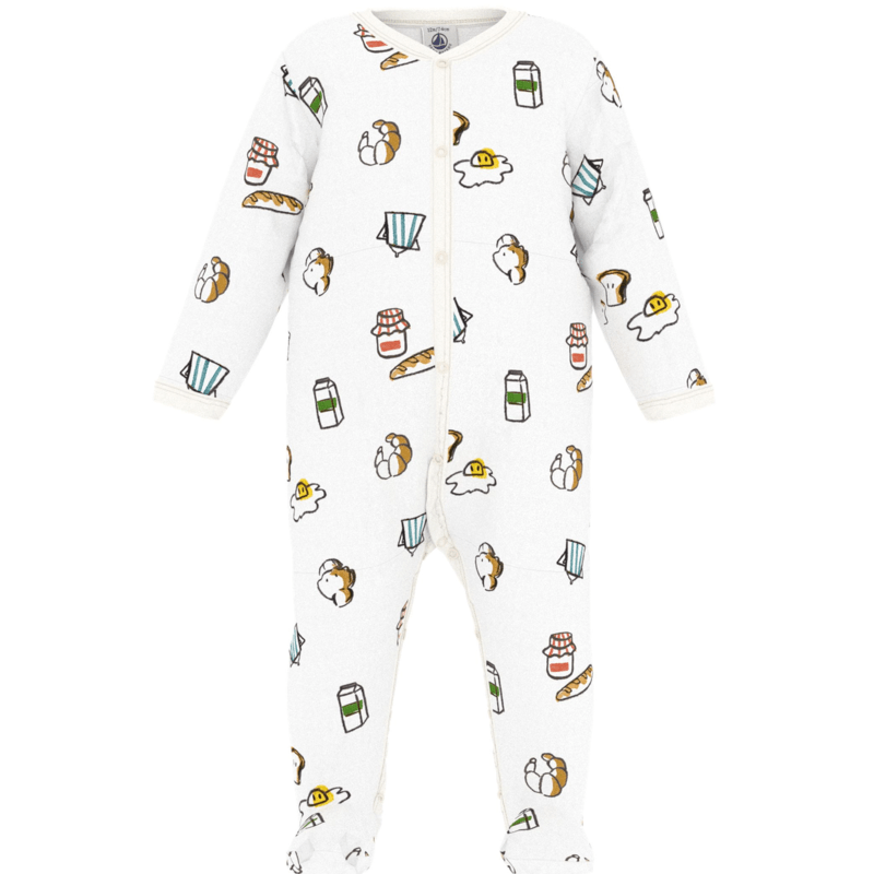 Petit Bateau Dors Bien Y Marshmallow/Multico A0Dsc