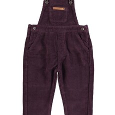 Piupiuchick Dungarees | Aubergine corduroy