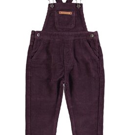 Piupiuchick Dungarees | Aubergine corduroy