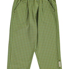 Piupiuchick Unisex trousers | Green checkered