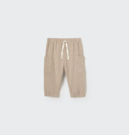 Cozmo Soft Brushed Knit Baby Pants Stone-Soft Brushed Knit